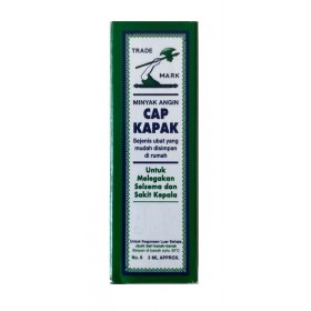 MINYAK ANGIN CAP KAPAK 3ML (RSP : RM3.10)