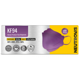NEUTROVIS KF94 4-PLY FACE MASK 20S (INDIGO SHIELD) [RSP : RM29.90]