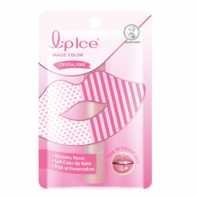 LipIce Magic Color Lip Balm Crystal Pink 2g (Pink Mixberry) (RSP: RM15.50)