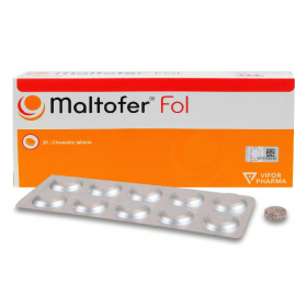 Maltofer Fol (with Folic Acid) Chewable Tablets 30s (RSP: RM33.30)