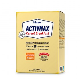 Nova Activmax Cereal Breakfast 2x350gm (RSP: RM70)