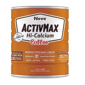 Nova Activmax Hi-Calcium Coffee 900g (RSP: RM112.2)