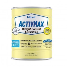 Nova ActivMax Weight Control Drink 850g (RSP: RM91.1)