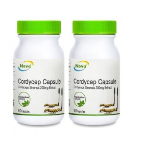 Nova Cordycep 200mg 2x60s (RSP: RM146.70)