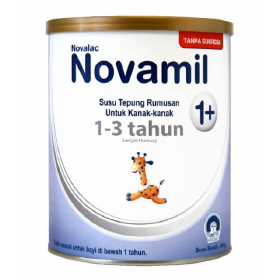 NOVALAC NOVAMIL 1+ GROWING UP MILK (1-3 YEARS OLD) 800G [RSP : RM79.5] (expiry date: 01/2025)
