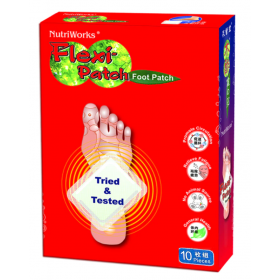 NUTRIWORKS FLEXI-PATCH FOOT PATCH 10S (RSP : RM43)
