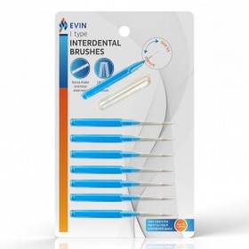 Evin Interdental Brushes I Type 8s (RSP: RM9.90)