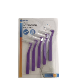Evin Interdental Brushes L Type 0.8MM 5s (RSP: RM7.90)