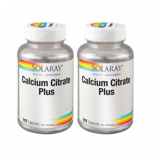 Solaray Calcium Citrate Plus Capsule 117s (RSP: RM103.50)