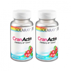 SOLARAY CRANACTIN (CRANBERRY AF EXTRACT) VEGCAPS 2X60S (RSP : RM171.50)
