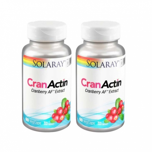 Solaray CranActin (Cranberry AF Extract) Vegcaps 60s (RSP: RM111)