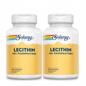 SOLARAY LECITHIN CAPSULES 2X120S (RSP : RM189) 