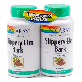 SOLARAY SLIPPERY ELM BARK 2X100S (RSP : RM164.20)