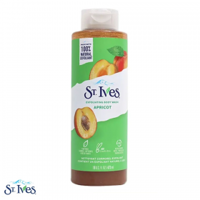 ST. IVES Body Wash (100% Natural Extracts) Apricot 473ml (RSP: RM28.50)