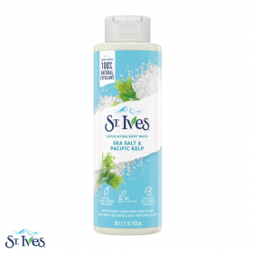 ST. IVES Body Wash (100% Natural Extracts) Sea Salt And Pacific Kelp 473ml (RSP: RM28.50)	