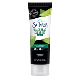 ST. IVES BLACKHEAD CLEARING GREEN TEA FACE SCRUB 50G (RSP : RM12.90)