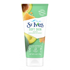 ST. IVES SOFT SKIN AVOCADO & HONEY FACE SCRUB 170G (RSP : RM32.50)