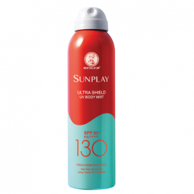 Sunplay SPF130 Ultra Shield UV Body Mist Spray 165ml (RSP: RM69.90)
