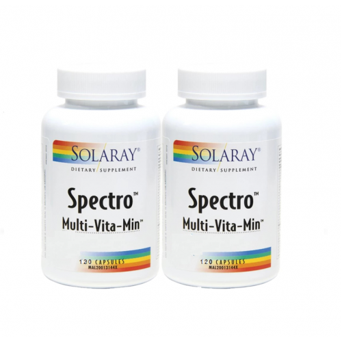 Solaray Spectro Multivitamin Capsules 120s (RSP: RM152)