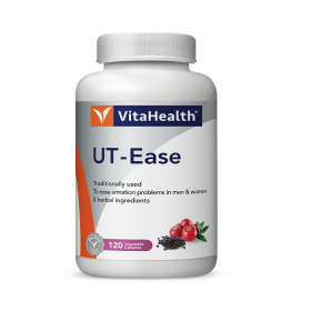 VitaHealth UT-EASE Vegetable Capsules 120s (RSP: RM180.90)