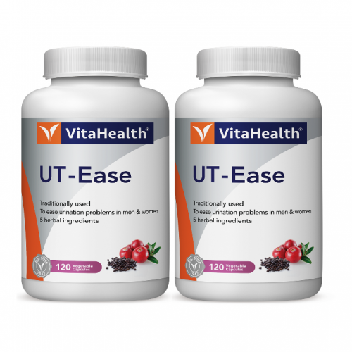 VitaHealth UT-EASE Vegetable Capsules 120s (RSP: RM180.90)