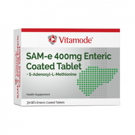 Vitamode SAM-e 400mg Enteric Coated Tablet 30s (RSP: RM211)