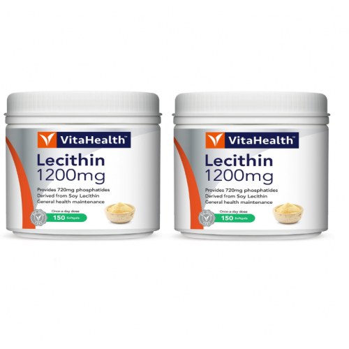 VitaHealth Lecithin 1200mg Capsules 150s (RSP: RM146.30)