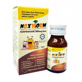 NOXWORM SUSPENSION 200MG/5ML 10ML (RSP : RM8.80)
