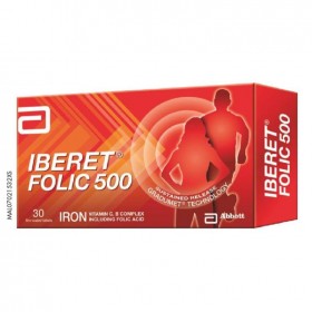 ABBOTT IBERET FOLIC 500 30S (RSP : RM31.30)