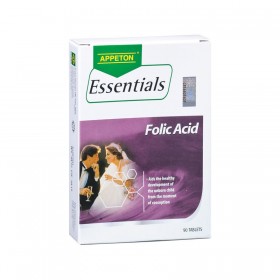 Appeton Essentials Folic Acid 30s (RSP: RM53.80)