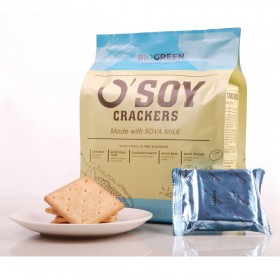 Biogreen O'Soy Crackers 16 Packets (RSP: RM16.90)