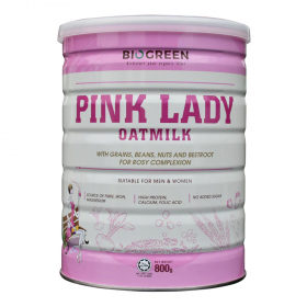 Biogreen Pink Lady Oatmilk 800g (RSP: RM70)