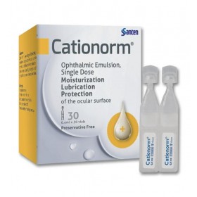 Cationorm Ophthalmic Elmusion Vials 0.4ml x 30 (RSP: RM62.90)
