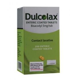 Dulcolax Tablets 200s (RSP: RM62.90)