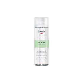 Eucerin Pro ACNE Solution Acne & Make Up Cleansing Water 200ml (RSP: RM70)