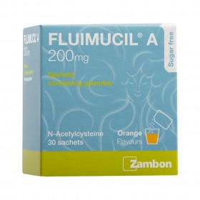 Fluimucil A 200mg 30 Sachets (RSP: RM38.90)