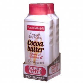 Fruit of the Earth Cocoa Butter Skin Care Lotion 2x325ml (RSP: RM28.90)
