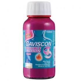 GAVISCON DOUBLE ACTION LIQUID 150ML (RSP: RM39.90)