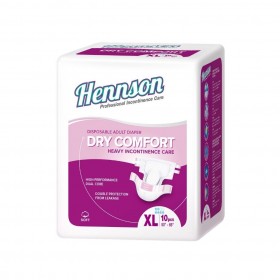 Hennson Dry Comfort Adult Diapers 10's (XL) (RSP: RM28.12)