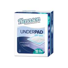 Hennson Drybed Underpad 75cm x 75cm 10's (RSP: RM13.90)