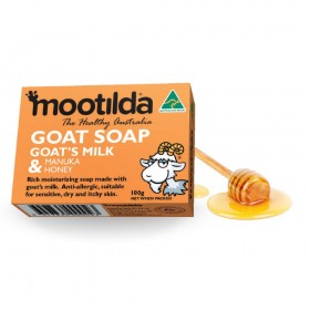 Mootilda Goat Soap 100g (Manuka Honey) (RSP: RM15.90)