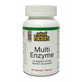 Natural Factors Multi Enzyme 90s (RSP: RM234.90)