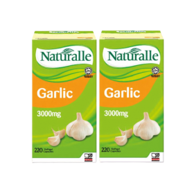 Naturalle Garlic 3000mg 2x220s (RSP: RM56.90)