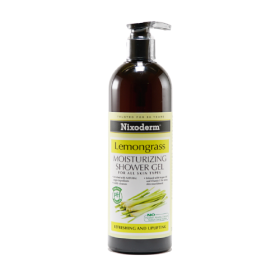 Nixoderm Lemongrass Moisturizing Shower Gel 500ml (RSP: RM17.50)