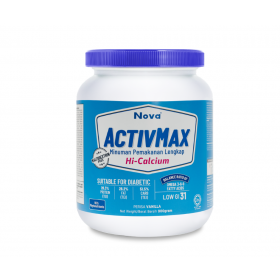 Nova Activmax Hi-Calcium Vanilla 850g (RSP: RM112.2)