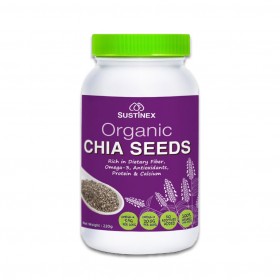 Nova Sustinex Organic Chia Seeds 220g (RSP: RM28.90)