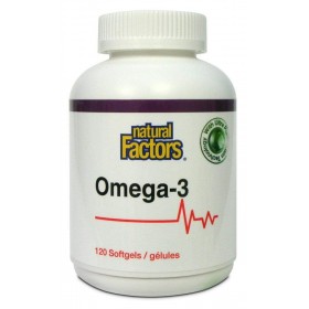 Natural Factors Omega-3 120s (RSP: RM202.80)