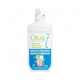 Oral 7 Moisturising Mouthwash 500ml (RSP: RM88.60)