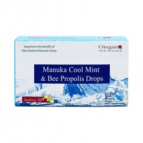 Oregan Manuka Active 20+ Cool Mint & Bee Propolis Drops (RSP: RM19.70)