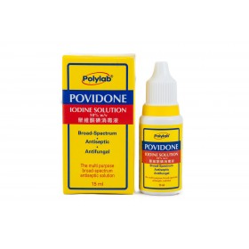 Polylab Povidone Iodine Solution 10% w/v 60ml (RSP: RM15)